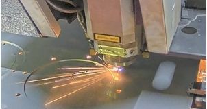 高精度のレーザー加工中