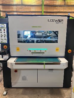 レーザー加工　バリ取り機